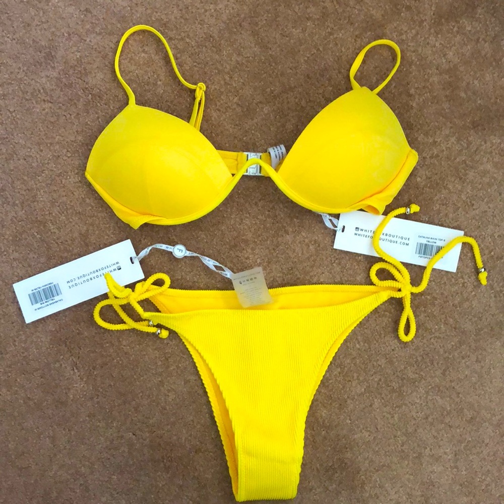 Brand New - Never Worn - White Fox Swim Bikini